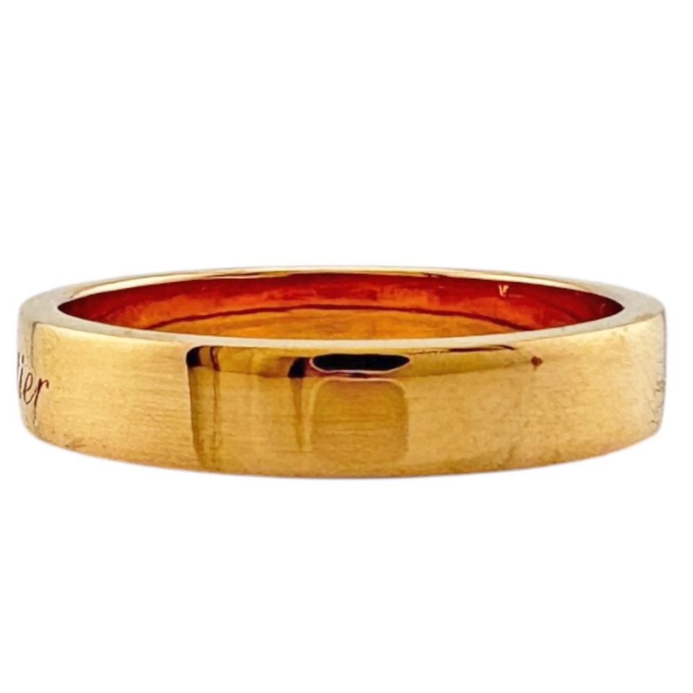 CARTIER 18k Gold Diamond Wedding Ring - Picture 4 of 7